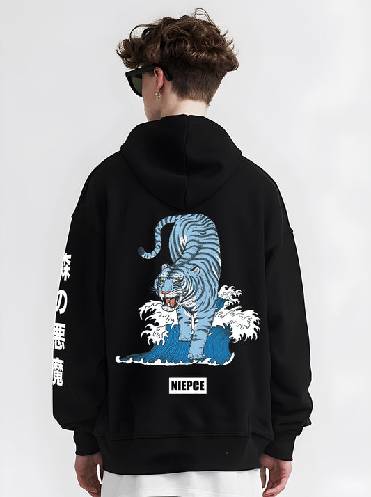 Blue Tiger Ocean Hoodie
