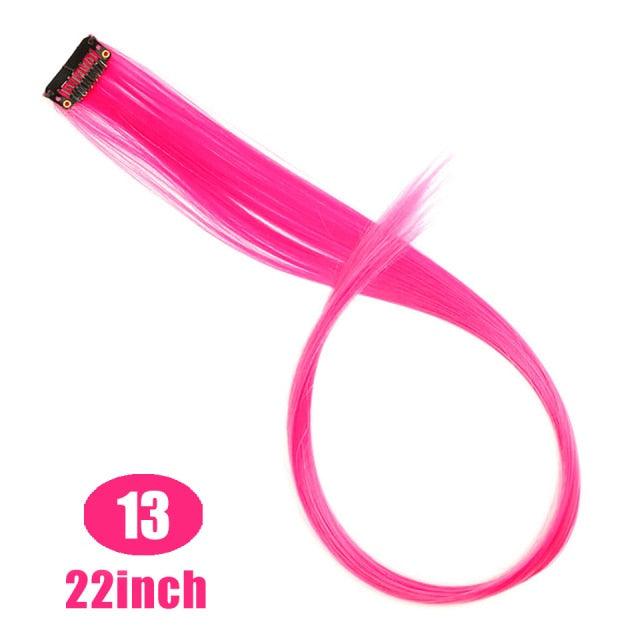 Rainbow Clip-In Hair Color Streaks