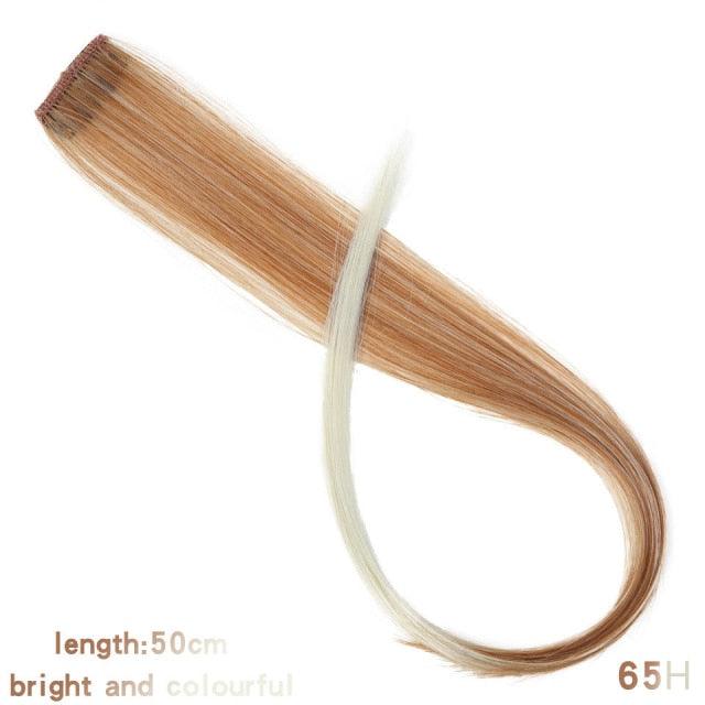 Rainbow Clip-In Hair Color Streaks