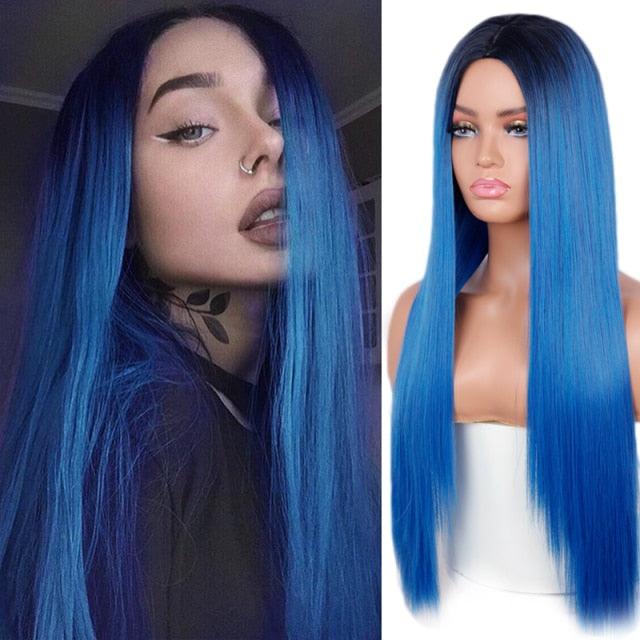 Long Straight Synthetic Wig