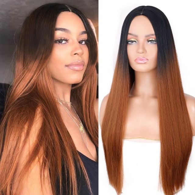 Long Straight Synthetic Wig