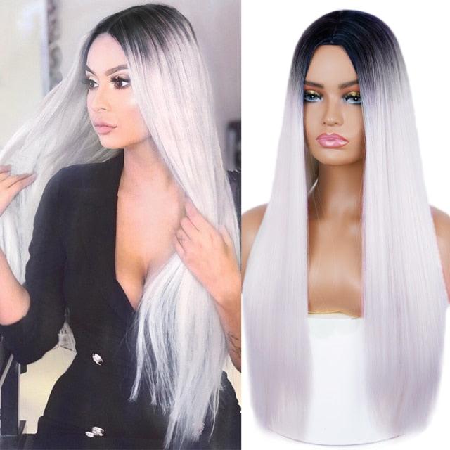 Long Straight Synthetic Wig