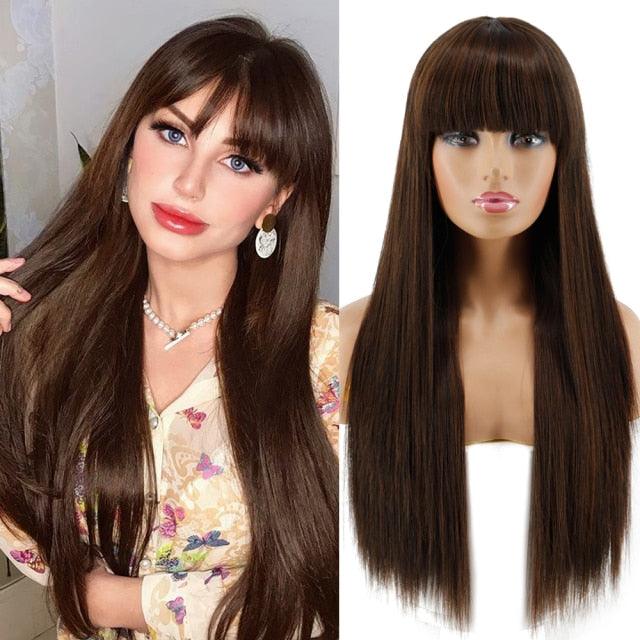 Long Straight Synthetic Wig