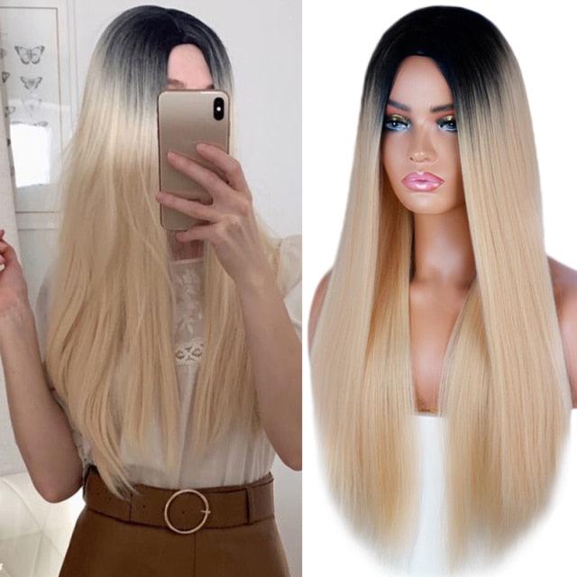 Long Straight Synthetic Wig