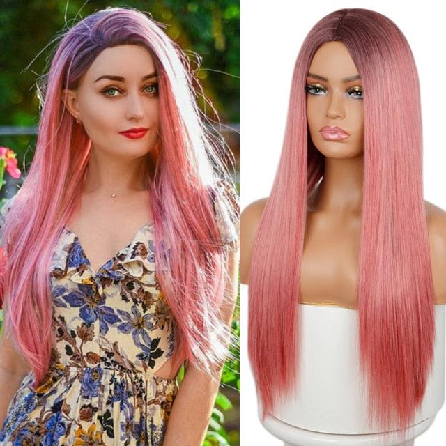 Long Straight Synthetic Wig