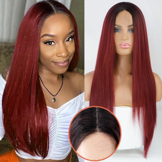 Long Straight Synthetic Wig