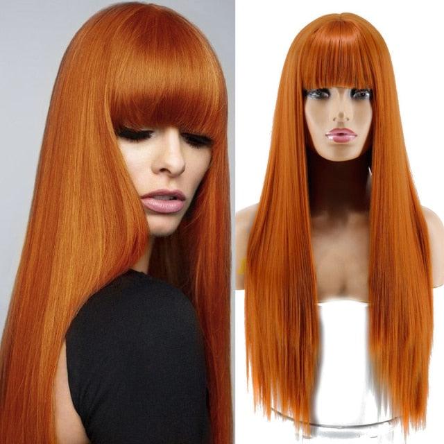 Long Straight Synthetic Wig