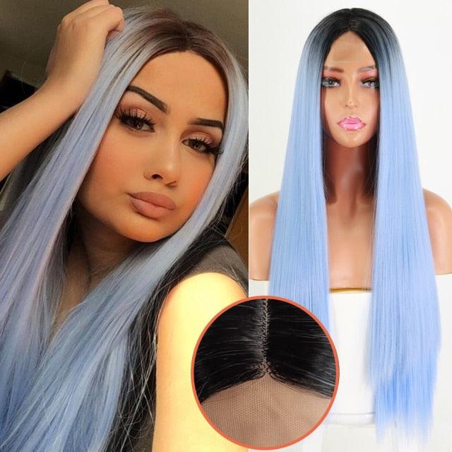 Long Straight Synthetic Wig