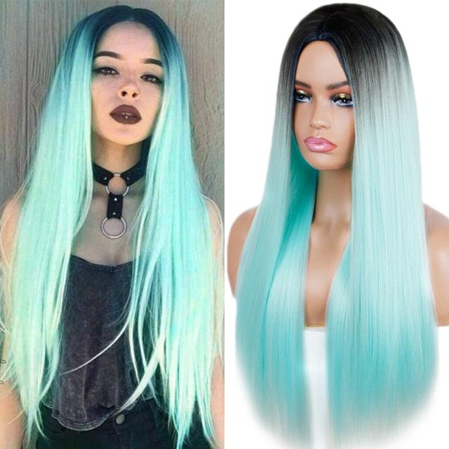 Long Straight Synthetic Wig