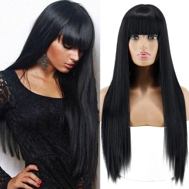 Long Straight Synthetic Wig