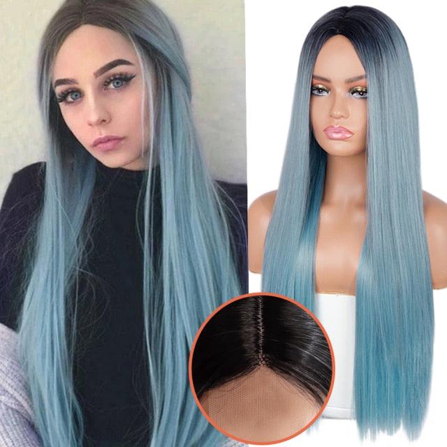 Long Straight Synthetic Wig
