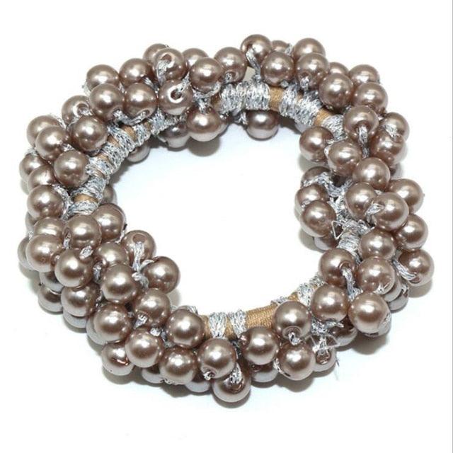 Pearl Bead Hair Ties