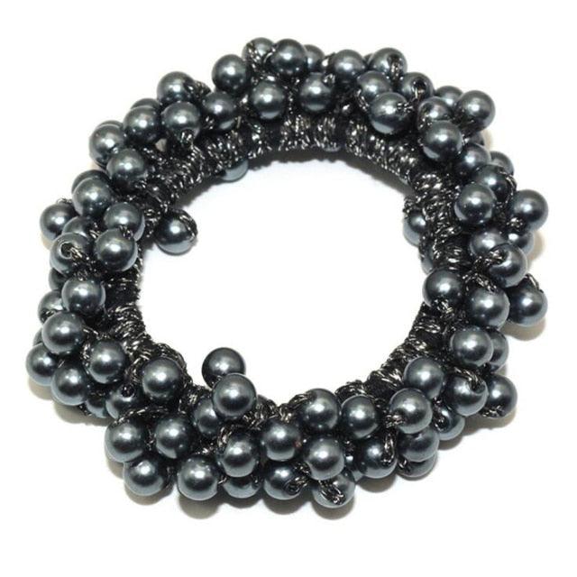Pearl Bead Hair Ties