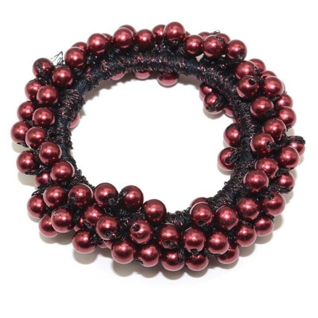 Pearl Bead Hair Ties