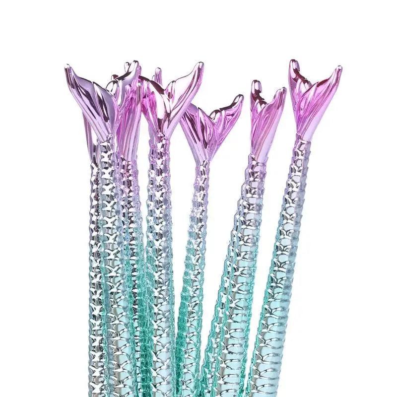 11-Piece Mermaid Makeup Brush Set