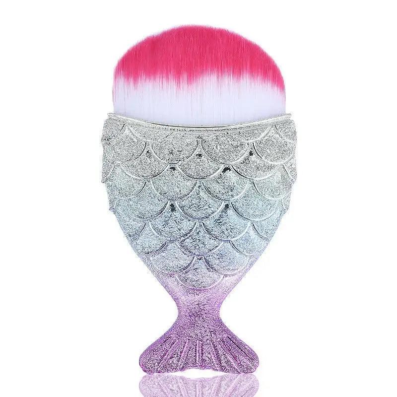11-Piece Mermaid Makeup Brush Set