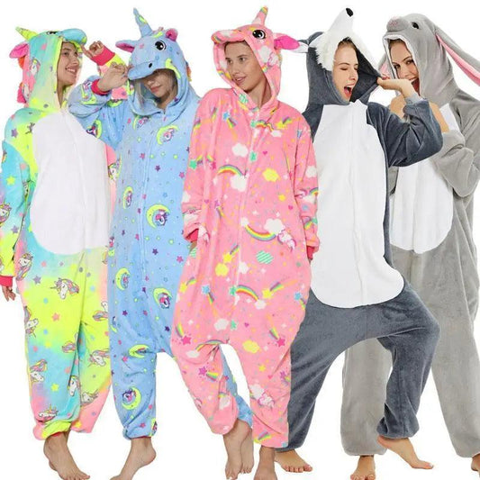 Kawaii Animal Onesie Pajamas
