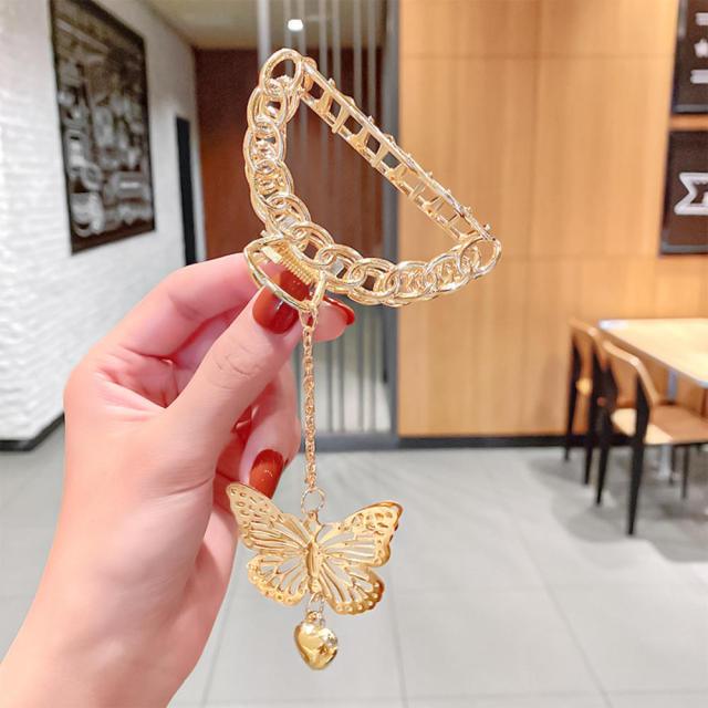 Butterfly Tassel Hair Claws