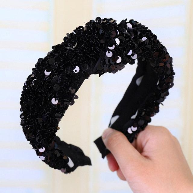 Sequin Mermaid Knot Headband