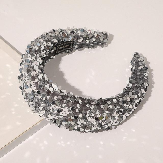Sequin Mermaid Knot Headband