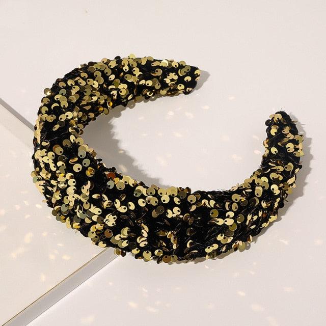 Sequin Mermaid Knot Headband