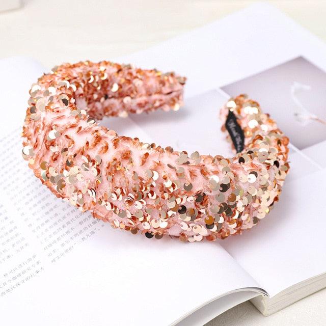 Sequin Mermaid Knot Headband