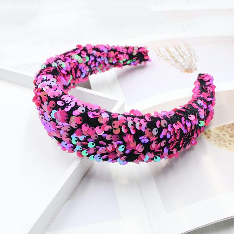 Sequin Mermaid Knot Headband