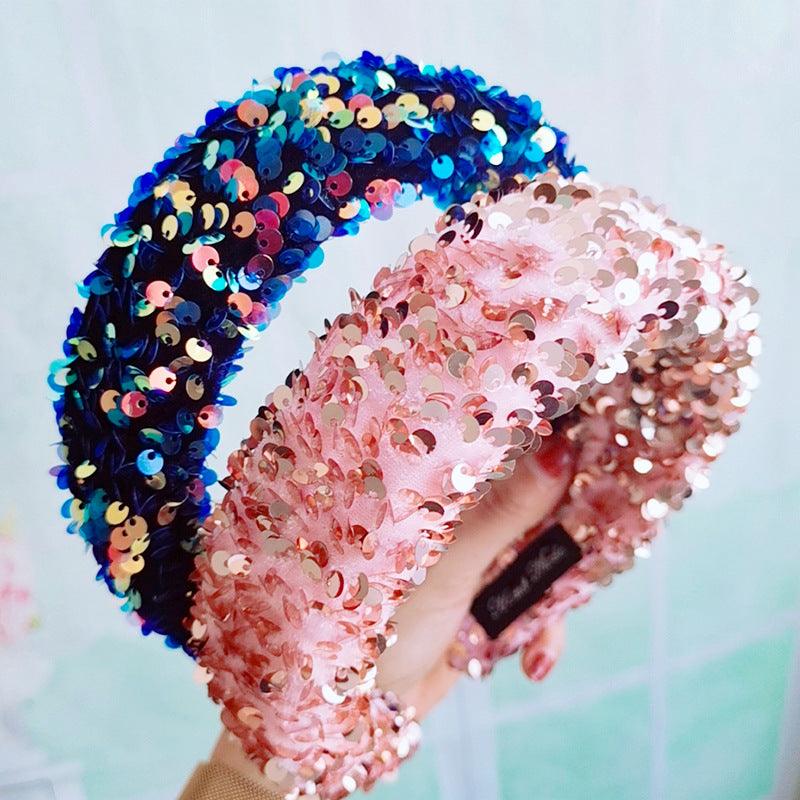 Sequin Mermaid Knot Headband