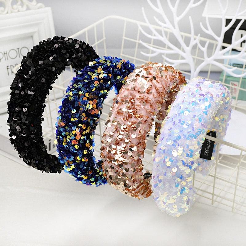 Sequin Mermaid Knot Headband
