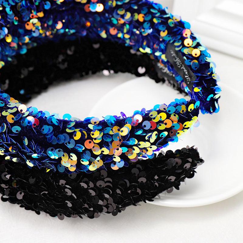 Sequin Mermaid Knot Headband