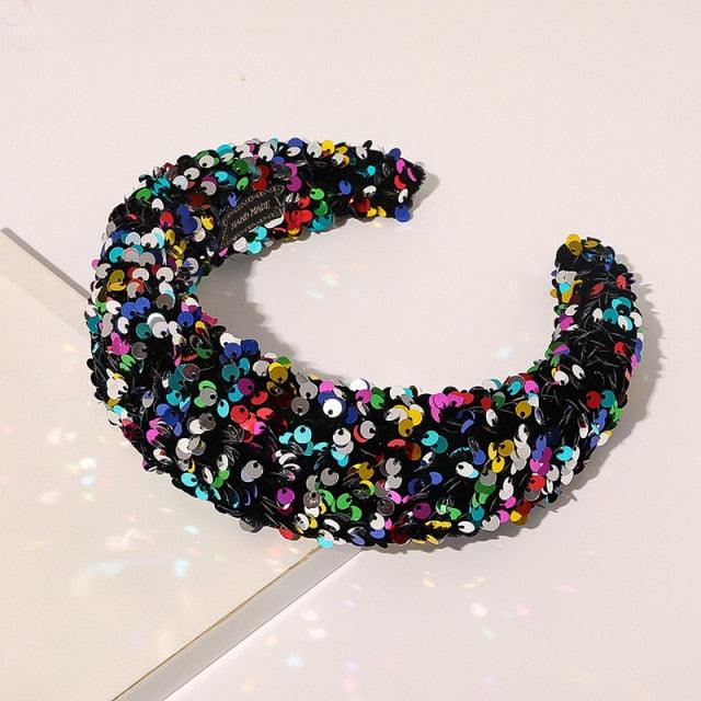 Sequin Mermaid Knot Headband
