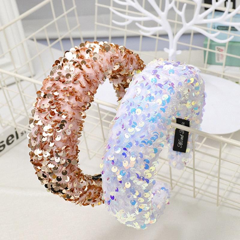 Sequin Mermaid Knot Headband