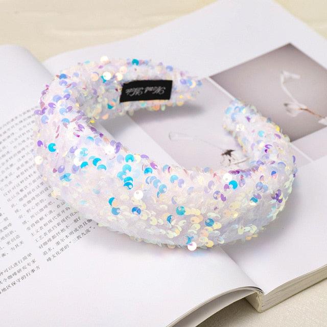 Sequin Mermaid Knot Headband