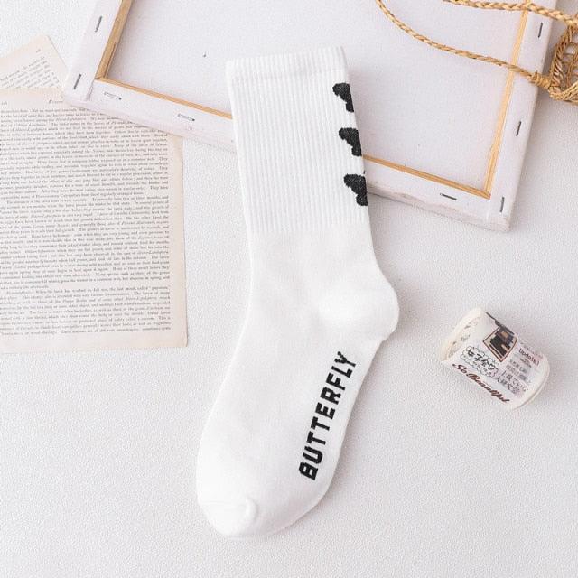 Dark Street Graphic Crew Socks