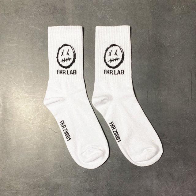 Dark Street Graphic Crew Socks