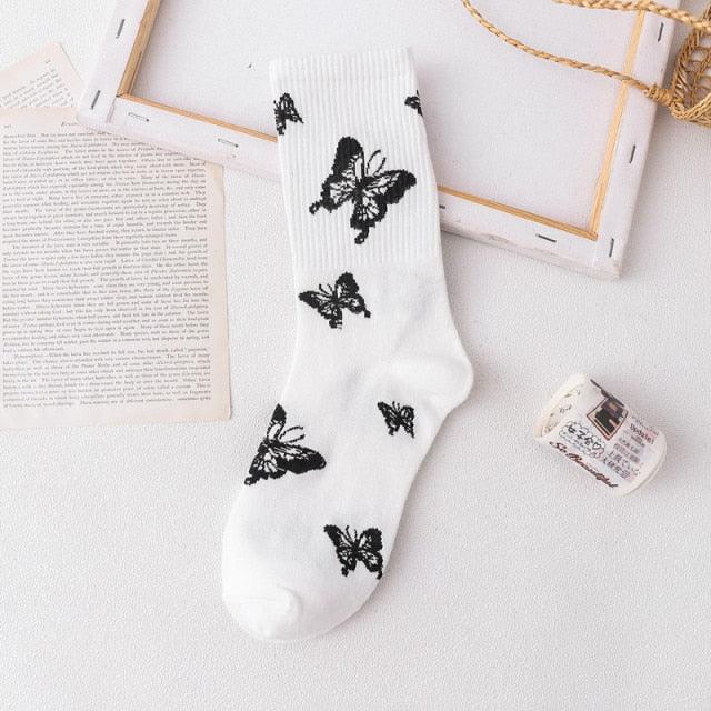 Dark Street Graphic Crew Socks