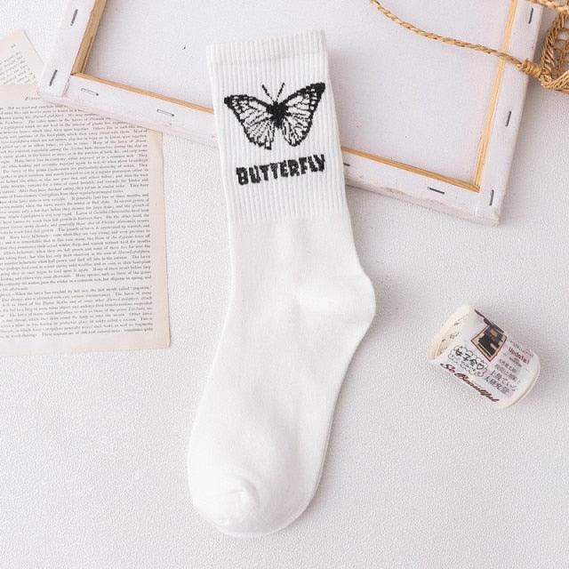 Dark Street Graphic Crew Socks