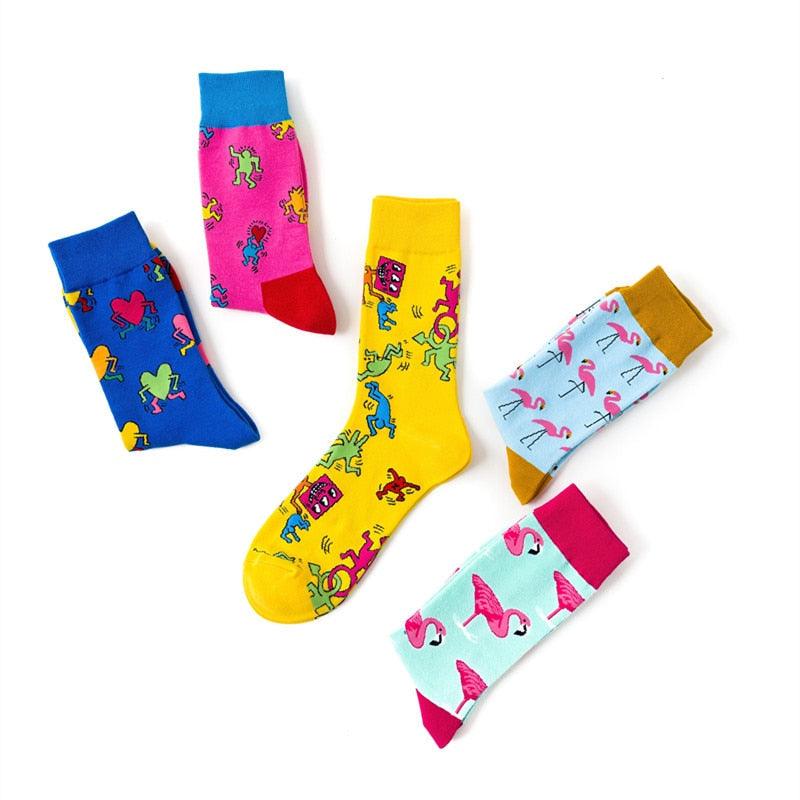 Kawaii Novelty Art Crew Socks