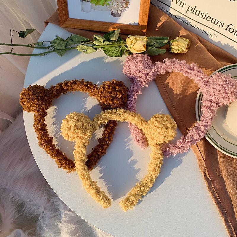 Plush Bear Ears Headband