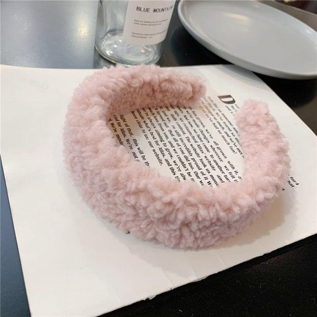 Plush Bear Ears Headband