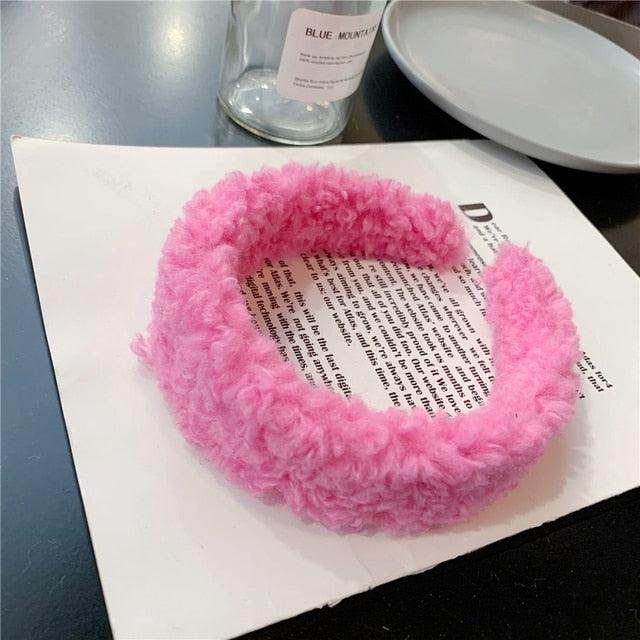 Plush Bear Ears Headband