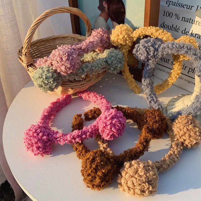 Plush Bear Ears Headband