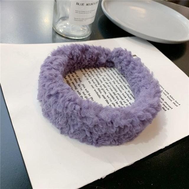 Plush Bear Ears Headband