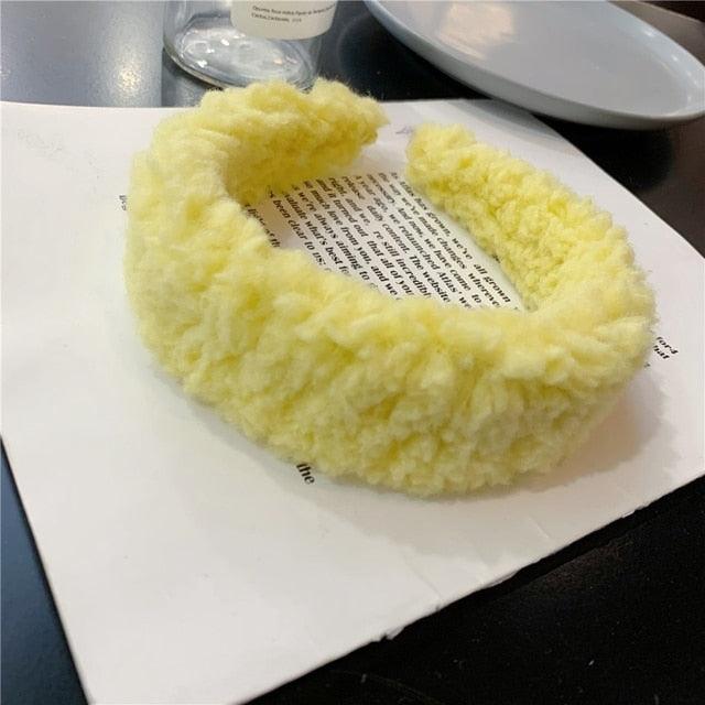 Plush Bear Ears Headband
