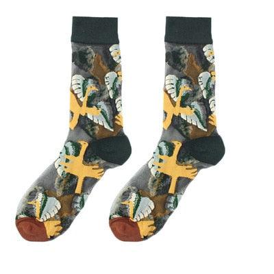 Sheer Kawaii Fruit Crew Socks