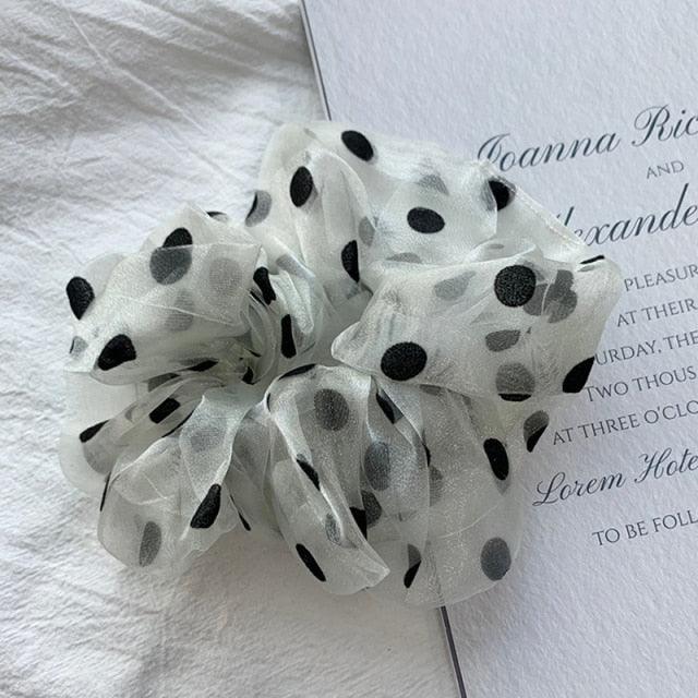 Oversized Organza Scrunchies