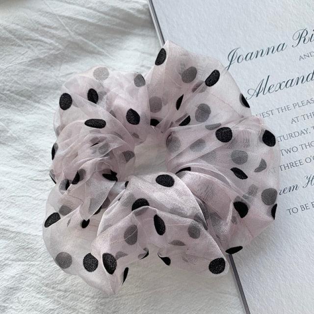 Oversized Organza Scrunchies