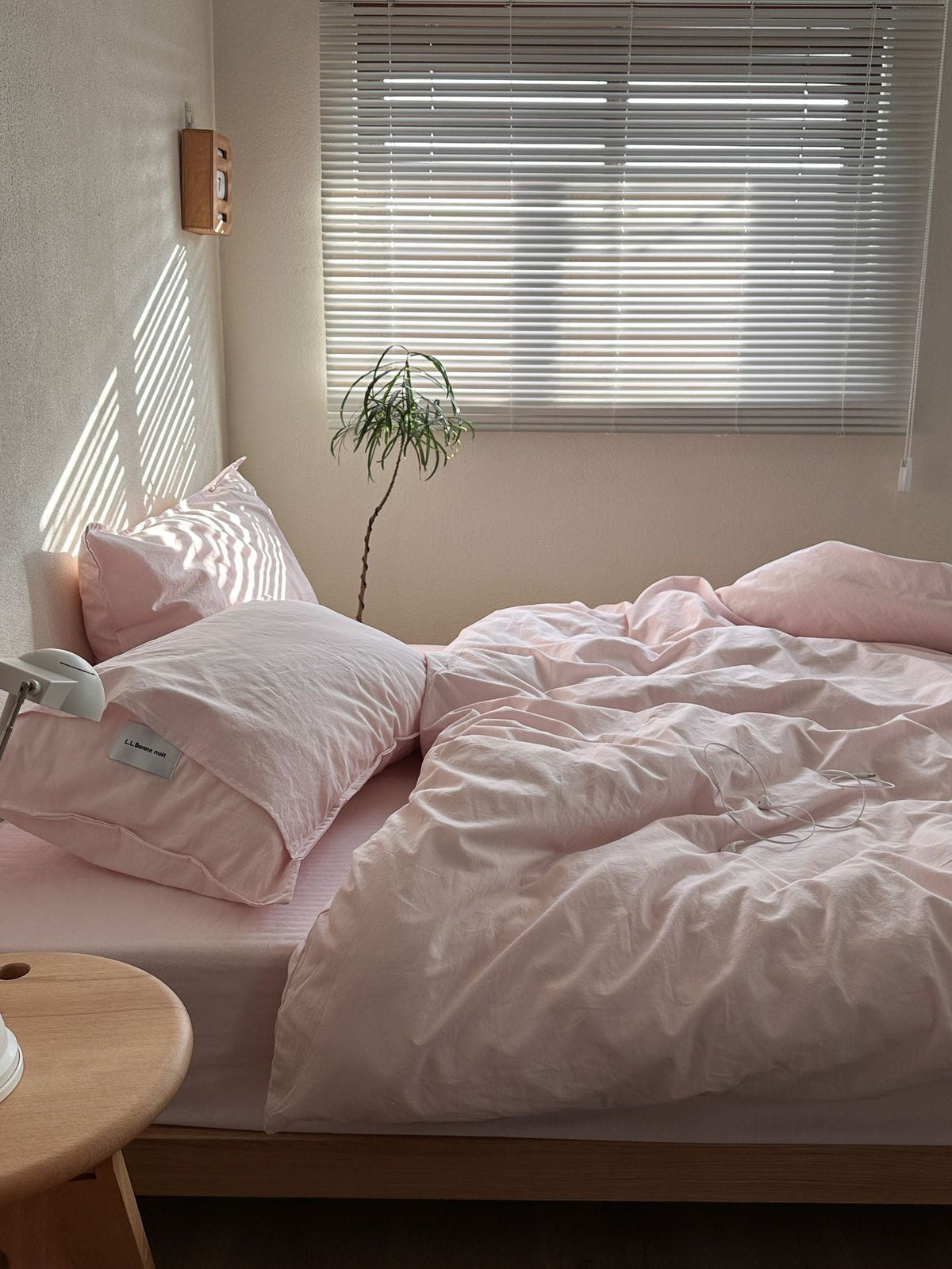 Light Pink Duvet Cover Set