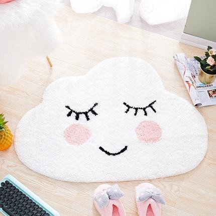 Alfombra de suelo Nubes sonrientes