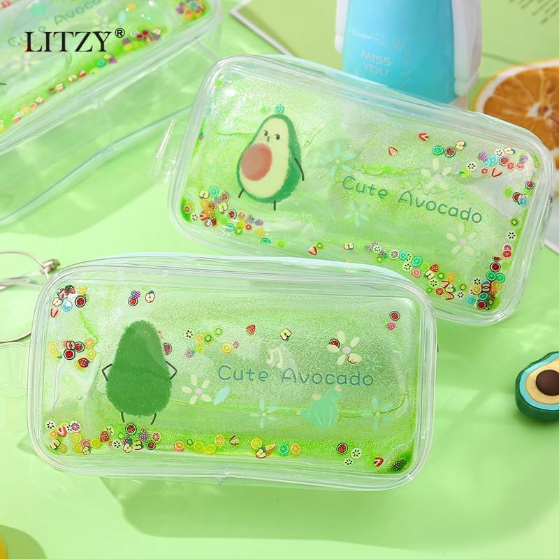 Trousse transparente Avocat